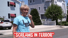 Screams In Terror Stephen Sharer GIF - Screams In Terror Stephen Sharer Afraid GIFs