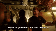 What Do You Mean You Don'T Know Seal Team GIF - What Do You Mean You Don'T Know Seal Team Jason Hayes GIFs