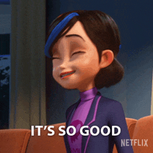 Its So Good Claire Nunez GIF - Its So Good Claire Nunez Trollhunters Tales Of Arcadia GIFs
