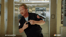 Pointing Away Randall Mcholland GIF - Pointing Away Randall Mcholland Christian Stolte GIFs