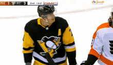 Pittsburgh Penguins Evgeni Malkin GIF - Pittsburgh Penguins Evgeni Malkin Shove GIFs