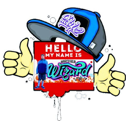 Hello Wizard Sticker - Hello Wizard Transparent Stickers