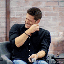 Jensen Ackles Laughing GIFs | Tenor