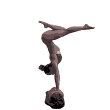 balancing concentrate handstand balance yoga