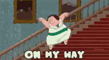 Family Guy Walking GIF - Family Guy Walking On My Way GIFs