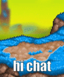Goku Hi Chat GIF - Goku Hi Chat Smash Bros GIFs