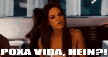 Poxa Vida, Hein GIF - Mila Kunis Interesting Story Oh Really GIFs