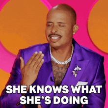 She Knows What She'S Doing Jamal Sims GIF - She Knows What She'S Doing Jamal Sims Rupaul’s Drag Race GIFs
