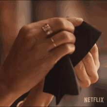 Cleaning The Ring Luckiest Girl Alive GIF - Cleaning The Ring Luckiest Girl Alive Polishing The Ring GIFs