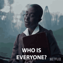 Who Is Everyone Lucienne GIF - Who Is Everyone Lucienne Vivienne Acheampong GIFs