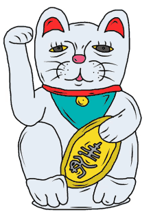 maneki neko money cat fortune