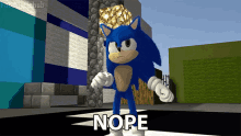 Nope Sonic GIF - Nope Sonic Futuristichub GIFs