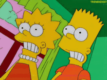 Scared Shocked GIF - Scared Shocked Simpsons GIFs