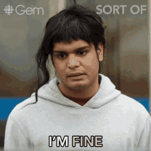 Im Fine Sabi Mehboob GIF - Im Fine Sabi Mehboob Sort Of GIFs