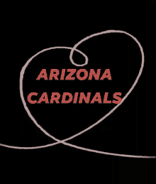 arizona cardinals football heart love