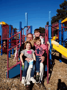 family playground children love