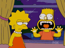 Stay Outside GIF - Comedy Animated Bart GIFs