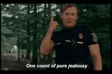 One C Ount Pure Jealousy GIF - One C Ount Pure Jealousy Police GIFs