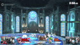 a screenshot of a video game with the time of 2:58.86 on the screen