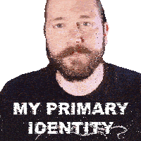 My Primary Identity Become The Knight Sticker