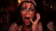 Scared Halloween Party GIF - Scared Halloween Party Scary Face GIFs