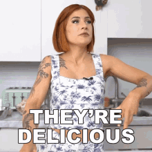 Theyre Delicious Candice Hutchings GIF - Theyre Delicious Candice Hutchings Edgy Veg GIFs