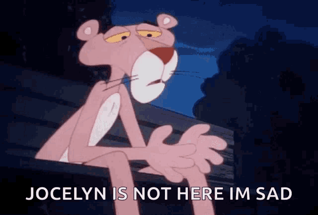 Pink Panther Chill GIF - Pink Panther Chill Sad - Discover & Share GIFs