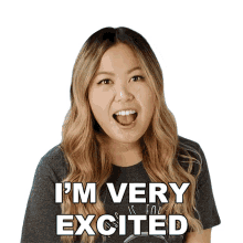 im very excited ellen chang for3v3rfaithful im very hyped super excited
