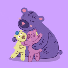 Abraço Da Mamãe Urso Feliz Dia Das Mães GIF - Abraço Da Mamãe Urso Feliz Dia Das Mães Te Amo Mãe GIFs