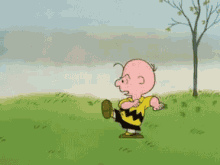 Charlie Brown Peanuts GIF - Charlie Brown Peanuts Run GIFs