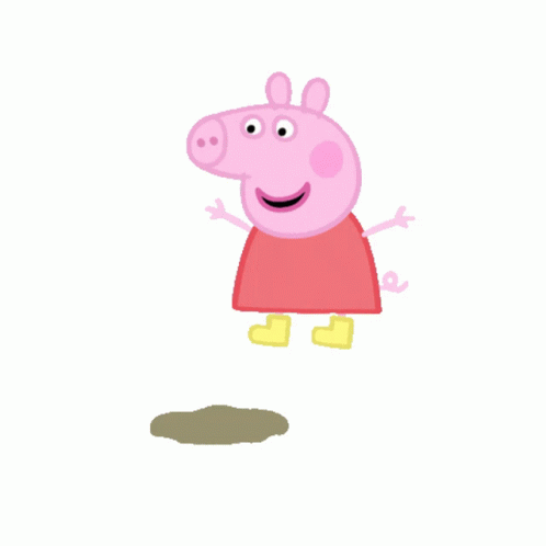 Peppa Pig Muddy Puddles Sticker - Peppa Pig Muddy Puddles - Descubrir y ...