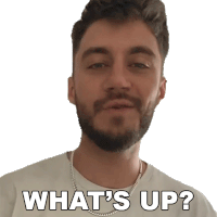 Whats Up Casey Frey Sticker - Whats Up Casey Frey How Are You Stickers