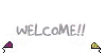 Welcome Confetti GIF