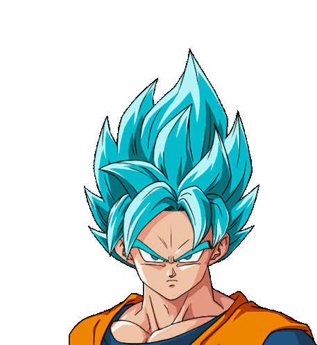 Goku Super Saiyan Sticker - Goku Super saiyan Super sayian - Discover &  Share GIFs