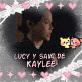 a picture of a police officer with the name lucy y sava de kaylee on it