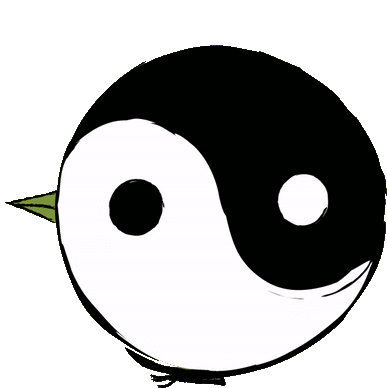Downsign Tao Sticker - Downsign Tao Bird Stickers