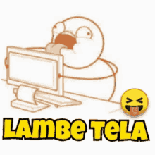 Lambe Tela GIF - Lambe Tela GIFs