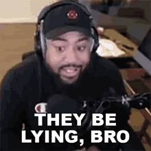 They Be Lying Bro The Black Hokage GIF - They Be Lying Bro The Black Hokage They Are Not Telling The Truth GIFs