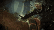 Showing Off My Power Geralt Of Rivia GIF - Showing Off My Power Geralt Of Rivia The Witcher GIFs