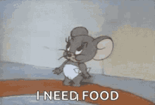 tom and jerry mouse feed hungry food