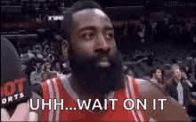 Wait On It Whatever GIF - Wait On It Whatever James Harden GIFs