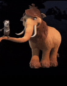 Peaches And Louis Ice Age GIF - Peaches And Louis Ice Age GIFs