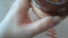 Tim Hortons Chocolate Dip Donut GIF