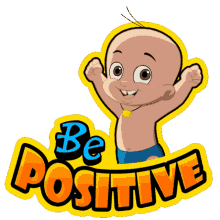 Be Positive Raju GIF - Be Positive Raju Chhota Bheem GIFs