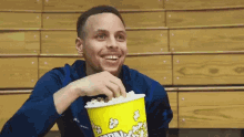 Golden State Warriors Stephen Curry GIF - Golden State Warriors Stephen Curry Popcorn GIFs