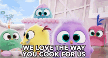 We Love The Way You Cook For Us Thank You For Cooking GIF - We Love The Way You Cook For Us Thank You For Cooking Making Food GIFs