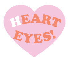 heart eyes hearts love valentines
