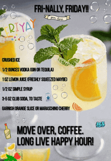 Friday Cocktails GIF