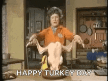 Turkey Thanksgiving GIF - Turkey Thanksgiving Vintagetv GIFs