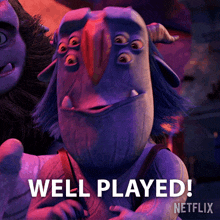 Well Played Blinky GIF - Well Played Blinky Trollhunters Tales Of Arcadia GIFs